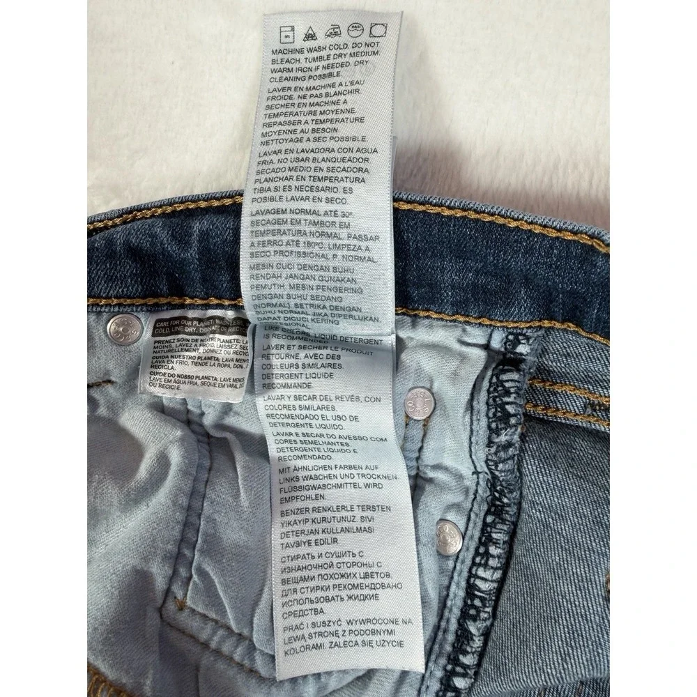 Levi's 511‎ Slim Fit Jeans W32 L32 Medium Wash Stretch Denim Men's